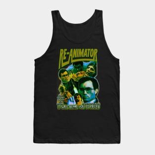 RE-ANIMATOR. (1985) Retro Cult Horror. T-Shirt (Version 2) Tank Top